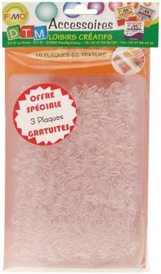 Plate Texture Matching, For Dough Playdough Fimo - Lot Of 10 [Toy]