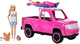Die Farben des Kajaks machen einfach Spaß! Mit dem Boot in knallorange/lila mit einem pinken Ruder, das in die Hände der Barbie-Puppe passt, steht dem Wasserspaß nichts mehr im Weg. Schnell die Rettungsweste anlegen, die Puppe in das Kajak setzen und lospaddeln!