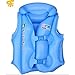 Generic Children Kids Swimming Aid Inflatable Floating Life Jacket Vest Age 1-8 3 COLORS (Size C Age:1-2, Blue)
