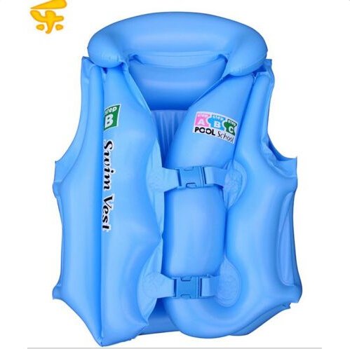 Generic Children Kids Swimming Aid Inflatable Floating Life Jacket Vest Age 1-8 3 COLORS (Size C Age:1-2, Blue)