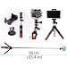Produktbild LSDRHTJ Bluetooth Selfie Stick Stativ Ausziehbares Selbstporträt Einbeinstativ Stativ für iPhone XS Samsung Huawei P20 Pro Gopro 7 6