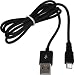 Produktbild Smartfox 2in1 Micro-USB Datenkabel für Samsung Galaxy S5 / S4 / S3 / S3 Mini / S3 LTE / S2 / S2 Plus / Ace / Ace 2 / Y / S Plus / S Advance / S Duos / Note / Note 2 / Star 3 / Sony Xperia E / Z / J / S / P / V / U / T / arc S / tipo / miro / go / HTC One X / X+ / S / Desire X / C / HD / Sensation / 8S / A / Nokia Lumia 920 / 800 / 820 / 620 / LG Google Nexus 4 / Optimus L7 / 4x HD / L5 / Huawei Ascend G615 / Motorla Razr i - Schwarz