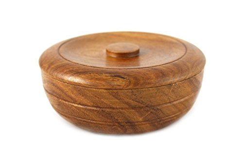 RAZZOOR Shaving bowl with lid - Palisander wood