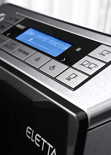 De’Longhi Eletta Cappuccino ECAM 45.766.B Kaffeevollautomat (Digitaldisplay, integriertes Milchsystem, Lieblingsgetränke auf Knopfdruck, Herausnehmbare Brühgruppe, 2-Tassen-Funktion) schwarz - 7