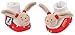 Produktbild Fehn 078114 Rasselschuhe Hase, rot