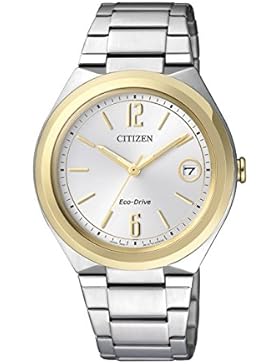 Citizen Damen-Armbanduhr XS Analog Quarz Edelstahl FE6024-55A