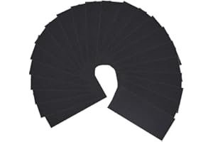 TEEGXDDY Papel de lija, papel de lija húmedo y seco, utilizado para pulir metal, madera, automóviles, 42 papeles de 9 x 3,6 pulgadas cada uno