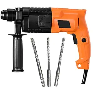 MLD Rotary Hammer Drill Machine 20MM 800W 850RPM with 3-Piece Drill Bit Free (Colours as per Availability)