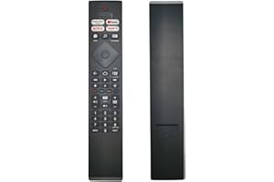 LMZMYTX Remplacement telecommande Philips TV pour telecommande Universelle Philips Compatible avec la 32PFS6906/12 55PUS8106/12 65PUS7906/12 70PUS7956/12 75PUS7906/12