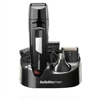 HIGH QUALITY BABYLISS 8 IN 1 RECHARGEABLE ALL OVER GROOMING KIT HAIR TRIMMER CLIPPER