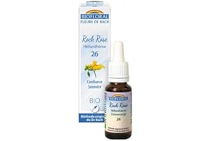 Biofloral, Flores De Bach 25 Red Chestnut - Castaño Rojo Bio Demeter - 20 ml