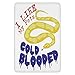 Produktbild Bathroom Bath Rug Kitchen Floor Mat Carpet,Reptiles,Majestic Snake Says the Wild Truth Pet Lover Best Friend Illustration Gift Decor,Purple Yellow Red,Flannel Microfiber Non-slip Soft Absorbent