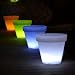 Produktbild Macetero blanco Kant con iluminacion LED RGB para interior o exterior