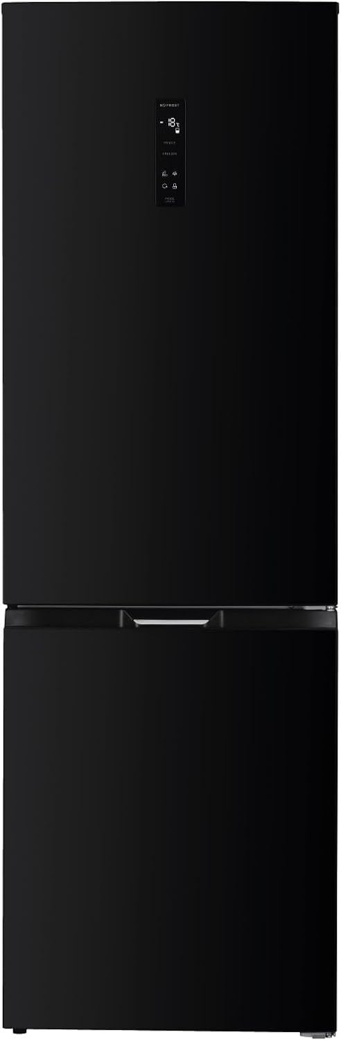 Corberó - Frigorífico Combi | CCH185406NFN | No Frost | 400 L | 186,5 cm | No Frost | Función Eco | Función Vacaciones | Display en la puerta | Negro
