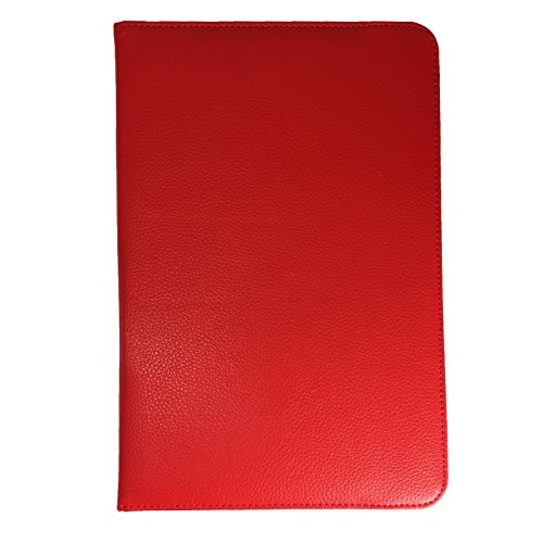 Qwertz Tastatur Tablet Tasche für Odys Winpad X9 / 22,6 cm / 8,9 “ mit Standfunktion – Deutsche Tastenbelegung – 9 Zoll Rot Tastatur - 3