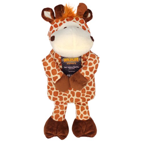 Hot Water Bottles With African Animal Style Covers, Giraffe
