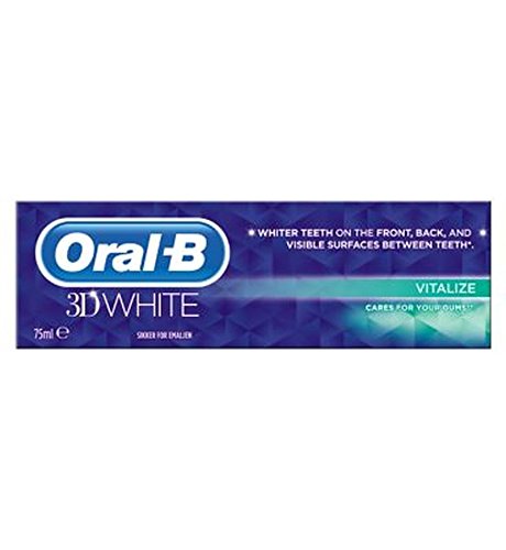 Oral-B 3D White Vitalize Toothpaste - 75Ml - Pack of 2