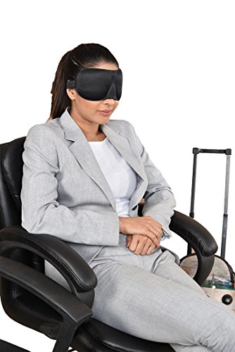 JSB TA005 Travel Eye Mask 3D Sleeping Eye Cover (Black) RS.149 (70.00% Off) - Amazon