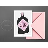 Postkarte / Gin