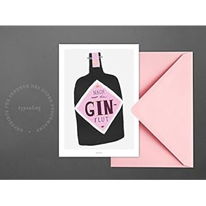 Postkarte / Gin