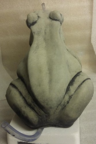 Steinfigur Wasserspeier Frosch mit Pumpe und Schlauch Kröte Brunnen Deko Tierfigur Garten Steinguss Frostfest, noch kein Geschenk - 3