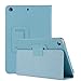 Price comparison product image elecfan iPad Air Case, 2017 New iPad Case Cover, Unique Design Lightweight Scratch Protection Cover with Stand Function for iPad Air/Air 2/2017/2018 New iPad Exclusive Protective Case - Light Blue