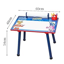 HS-Lighting 2tlg. Kinder Sitzgruppe Kindertisch mit Stuhl und