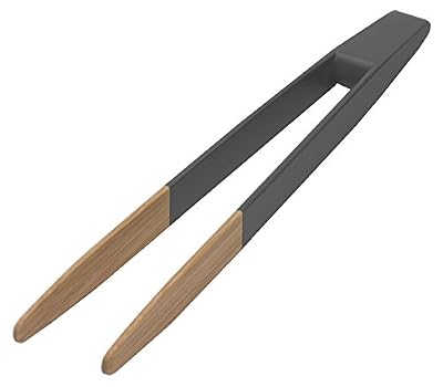 Pebbly NBA032 Pince à Toast Bois Noir