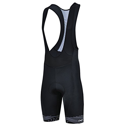 Rmine Herren fahrrad Trägerhose Kurz Rennradhose mit Sitzpolster - 3