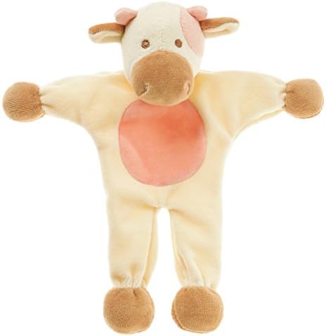 Simply Fido Millie Cow Stuffless Toy, 9", White