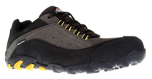 Dickies Mens Workwear Faxon Safety Trainer Camel Black FC9513C
