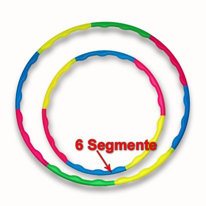 Relaxdays Hula Hoop Reifen Massage abnehmen Gymnastik 81 cm - 3
