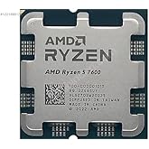 AMD Ryzen 5 7600 100-000001015 (3.8GHz - 5.1GHz) 38MB AM5 65W Tray İşlemci
