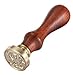 Produktbild webest Siegelwachs Classic Initiale Wachs Siegel Stempel Worte Retro Holz Einheitsgröße Letter P