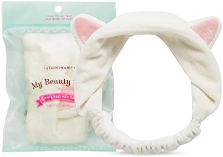 ETUDE Womens & Girls House My Beauty Tool Lovely Etti Hair Band,Cream