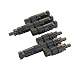 Produktbild Paar 3-to-1 MC4 Kabel Adapter für Solar- und Photovoltaikanlagen