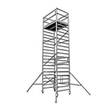 Inkl. 4 gebremsten Fahrrollen mit einem kombiniertem Lenk- und Bremsstopp