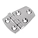 MagiDeal Heavy Duty Boat Door Hatch Locker Short Side Strap Hinge 57 x 38mm - Marine 316 Stainless Steel RS.605.00