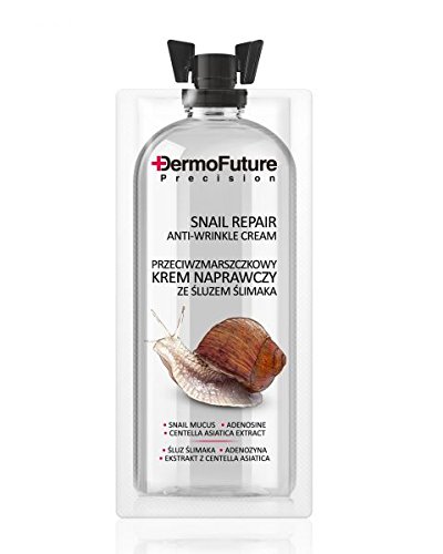 DERMOFUTURE Antifalten Schnecken Creme mit Schneckenschleim 12ml
