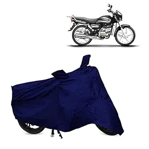 Blue Dust Proof Bike Cover for Hero Splendor Plus Water Resistance