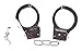 Produktbild Lukis Handschelle mit Kette und 2 Schlüssel Handcuffs Halloween Kinderspielzeug Silber Größe 9.3x5cm