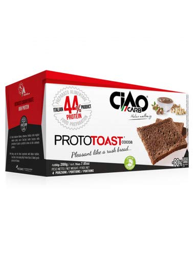Ciaocarb IAF00084967 ProtoToast Cacao Stage 1, 4 Confezioni da 50 g