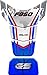 Produktbild Tankpad Motorad Draht Muster Tankschutz Polymer KOMPATIBEL BM.W F 850 GS ADV Adventure, F850 (White/Red/Blue)