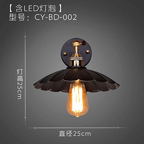 Preisvergleich Produktbild Self-My Wandleuchte Die Amerikanische Retro Kreative Persönlichkeit Industrielle Wandleuchten Treppen Restaurant Bar Cafe Schlafzimmer Bett, Bd-002