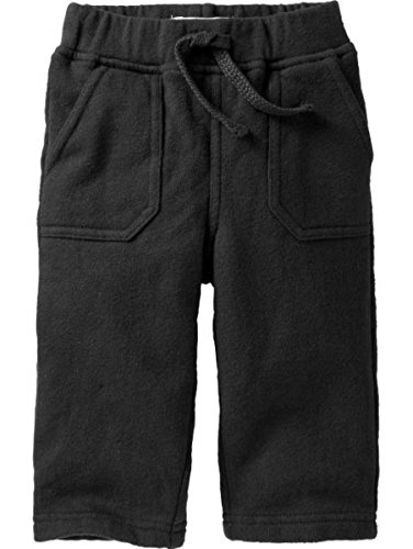 'Gap' Baby Boy Cozy Fleece Jogging Bottoms Joggers Jog Pants Toddler Black Grey