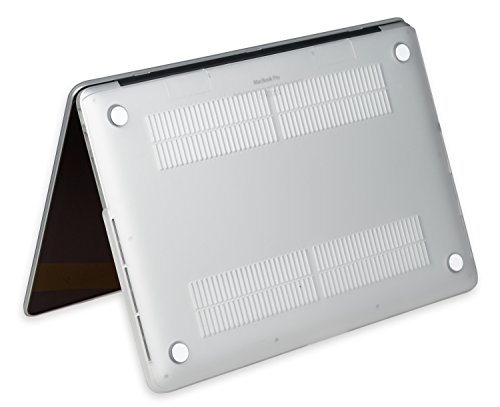 Gecko Macbook Air 13″ Clip On Case – Milch-Weiss – trendige Farben / perfekter Schutz in der Farbe milch-weiss / frozen white geeignet für MacBook Air 13,3″ (Typ A1369/ Typ A1466 2013/2014) - 4