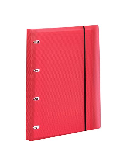 Pardo 822502 - Carpeta cuaderno de anillas con cierre de goma en polipropileno studio style color rojo reviews Pardo 822502 - Carpeta cuaderno de anillas con cierre de goma en polipropileno studio style color rojo