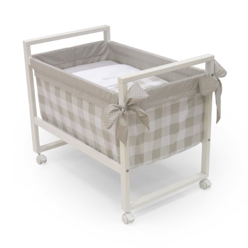 Cambrass Crib Next (56 x 90 x 73 cm, Bebe Grey)