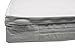 NightyNIte Luxury Natural Easy change Cot Mattress Deep With Two Natural Waterproof Outlux|Toppers (130 x 70 x 10 cm)