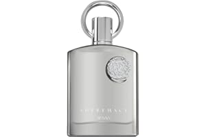 AFNAN Supremacy Silver Pour Homme Eau de Parfum, Men (100 ml)
